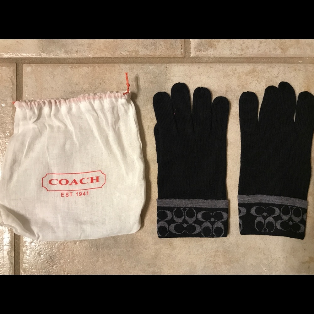 Coach Gloves. Never Worn.